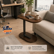 Premium C-Shaped Side Table | Modern Laptop & Coffee Table