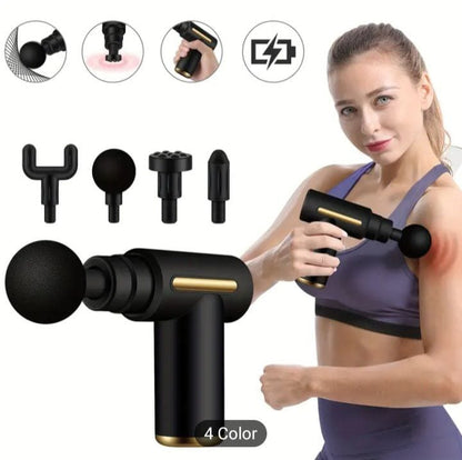 Body Massage Gun Full Body Pain Therapy Rechargeable Machine