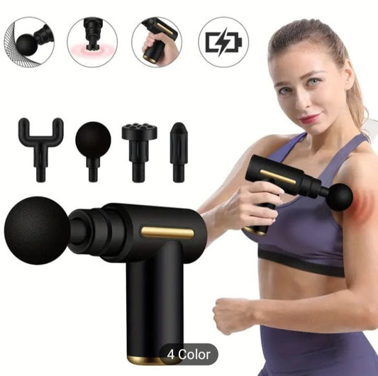 Body Massage Gun Full Body Pain Therapy Rechargeable Machine