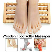 Wooden Foot Massager Roller for Pain Relief & Relaxation | Stress Relief Manual Foot Therapy Massager 👣