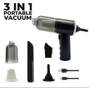 VACUMAX™ 3-in-1 Cordless Handheld Vacuum Cleaner | Car Vacuum & Air Duster