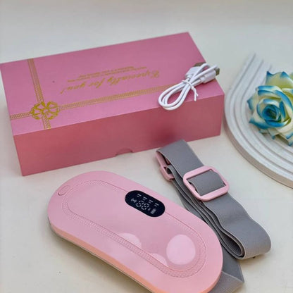 Portable Menstrual Pain Relief Belt – Period Cramp Relief Massager for Instant Comfort